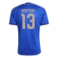 Italien VM 2026 Matteo Darmian #13 Blå Hemmatröja